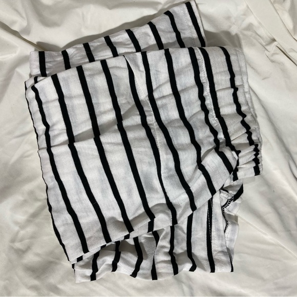 POOF black & white striped long skirt - worn 1 time - Picture 3 of 5